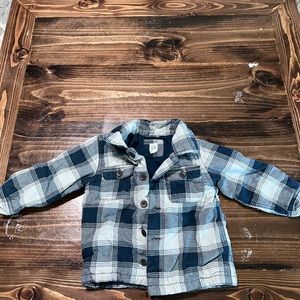 Baby gap, thick flannel jacket